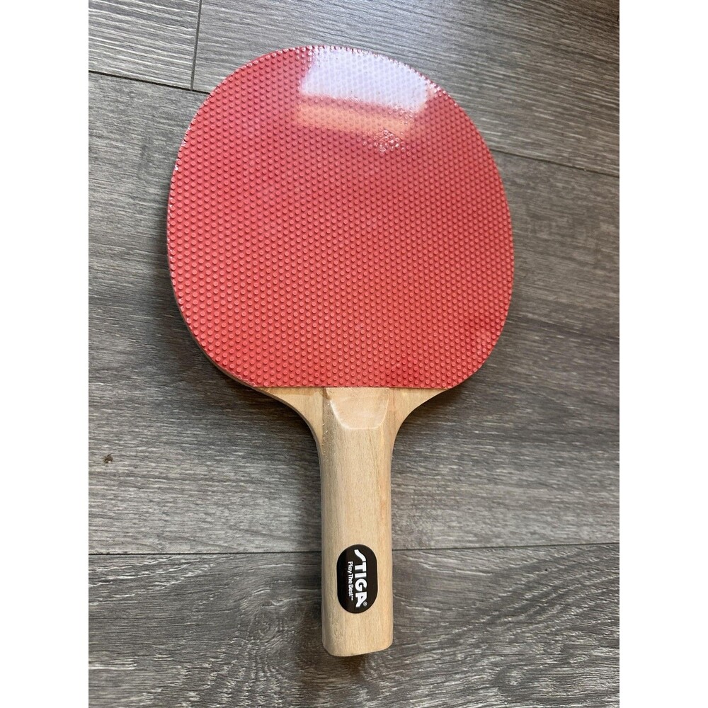STIGA Rally React Table Tennis Paddle Red Black Ping Pong Racket NEW SEALED